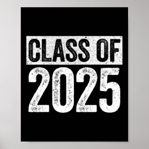 Póster De 2025 Camisa De Graduación Superior De 2025
