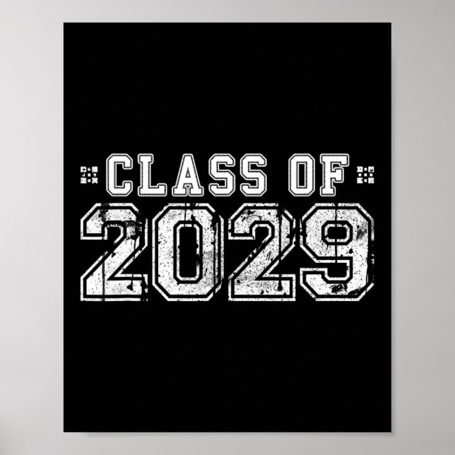 Póster De 2029 - Graduación (Frente)