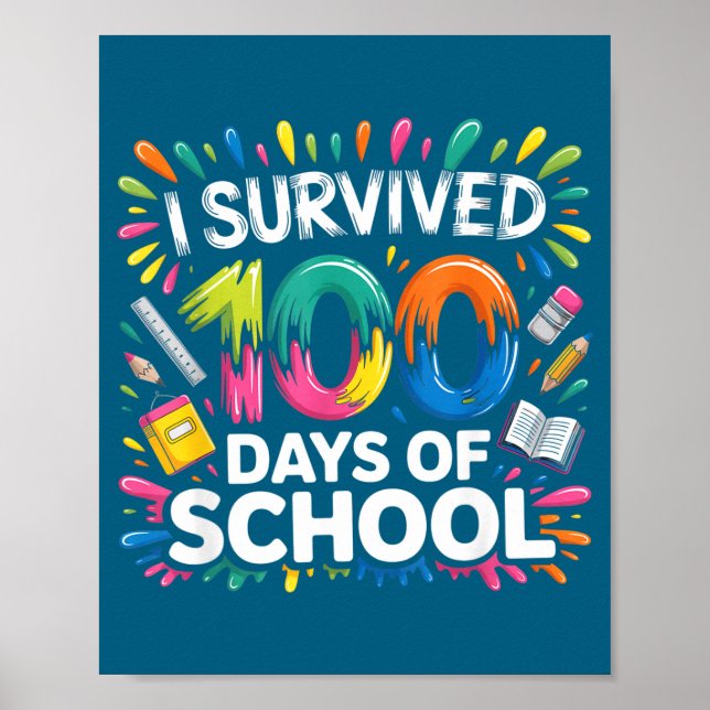 Póster De 67 33 Días Escuela 100 (Frente)