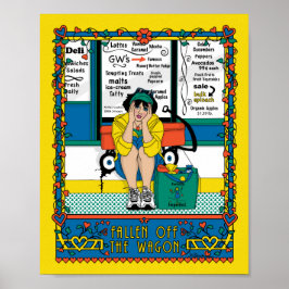 Póster de 8x10 de Fallen Off The Wagon_B