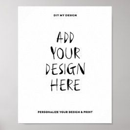 Póster de 8x10 - Retrato