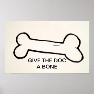 PÓSTER DÉ A DOC. UN POSTER DEL HUESO