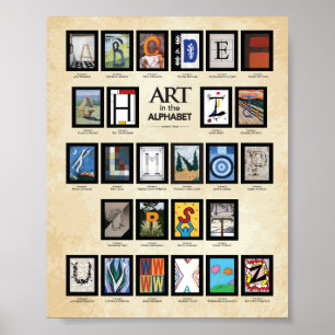 Poster de ABC: Arte en el alfabeto