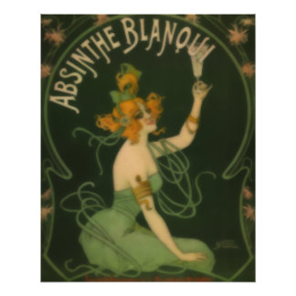 Poster de Absinthe Blanoui