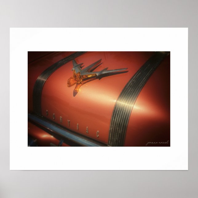 Póster de adorno de capó de Pontiac Chieftain (Frente)
