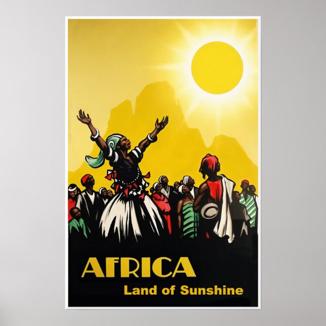 Póster de África (Frente)