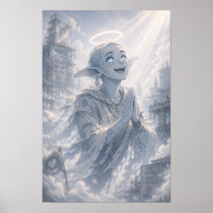 Póster de Alegría / Ángel / Cielo