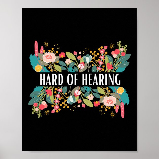 Póster De Alerta Auditiva Y Diseño De Concienciación Para (Frente)