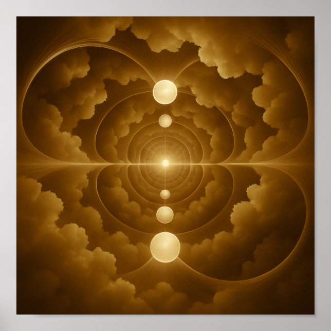 Póster de alineación celestial (Frente)