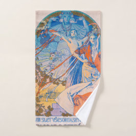 Poster de Alphonse Mucha en el Festival Sokol (192