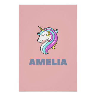 Póster de Amelia Unicornio
