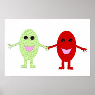 Póster de amigos