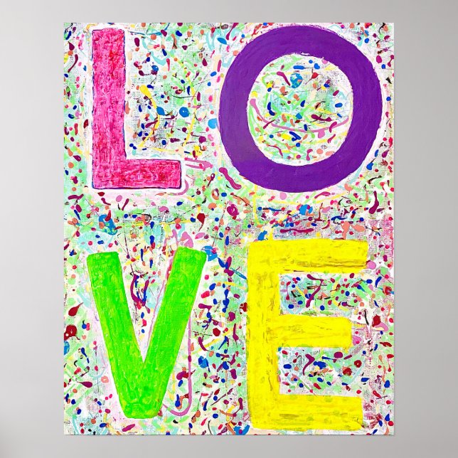 Póster de AMOR 16 x 20 (Frente)