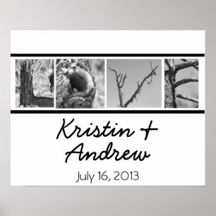 Póster de Amor Personalizado Regalo de Boda