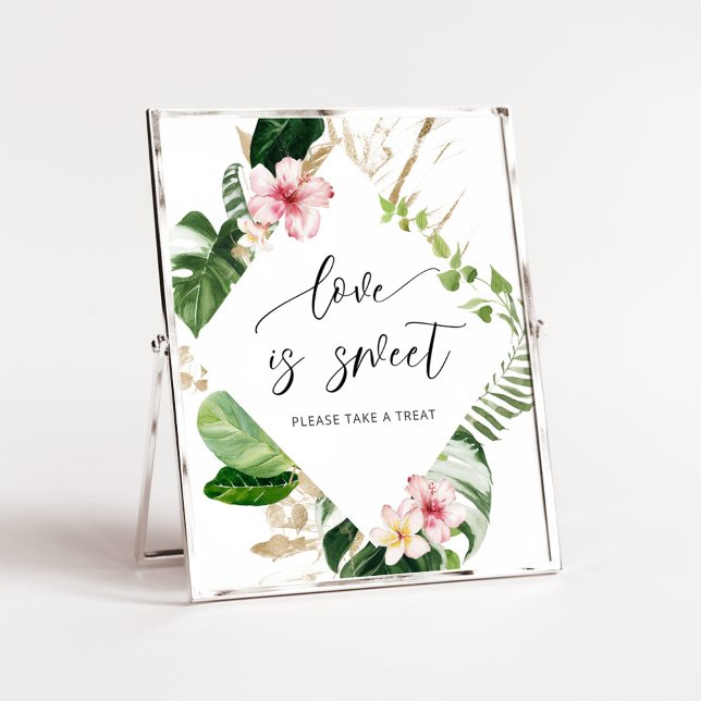 Póster de Amor Tropical es dulce toma un regalo (Subido por el creador)