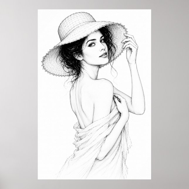 Póster de Anastasia Grace Lines (Frente)