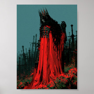 Póster de Ángel Caído de Fantasía Oscura