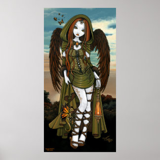 Póster de Ángel de la Linterna del Dragón del Atar