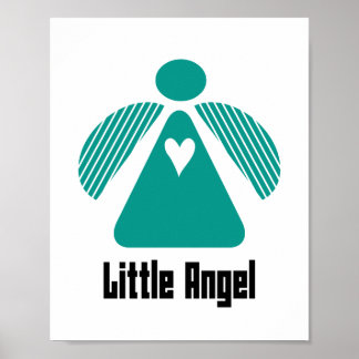 Póster de Angelito (tamaño de marco de imagen está