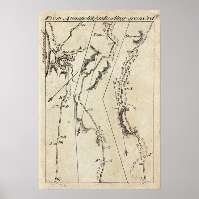 Póster De Annapolis a Bowlinggreen Ordy 70 (Frente)