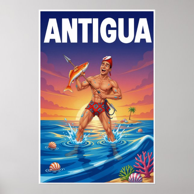 Póster de Antigua (Frente)
