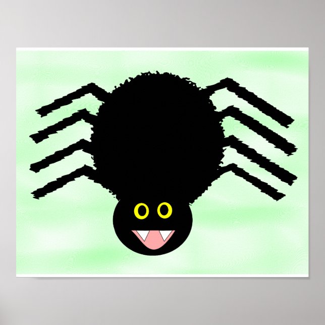 Póster de Araña Negra (Frente)