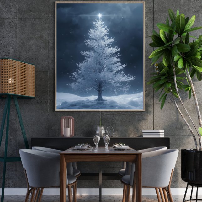 Póster de árbol de Navidad festivo (Subido por el creador)