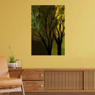 Póster de árbol gráfico