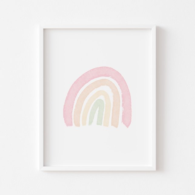 Póster de arcoíris pastel (Subido por el creador)