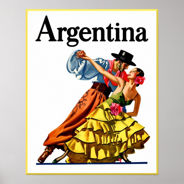 Póster de Argentina (Frente)