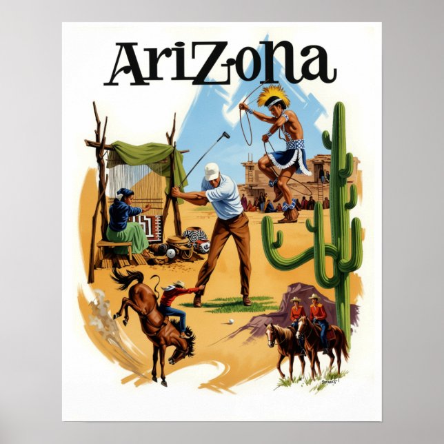 Póster de Arizona  (Frente)