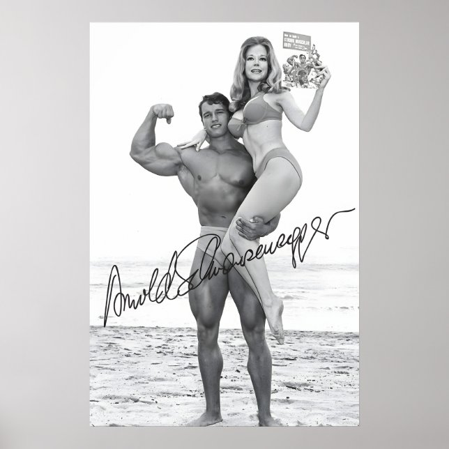Póster de Arnold Schwarzenegger - Arte de Portada  (Frente)
