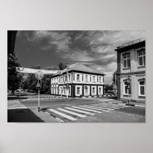 Póster de Arquitectura de Bielorrusia Беларусь Lep