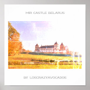 Póster de Arquitectura de la Naturaleza del Castil