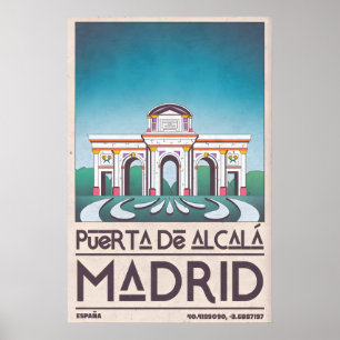 Póster de Arquitectura de Madrid Puerta de Alcalá