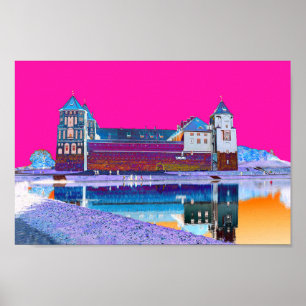 Póster de Arquitectura del Castillo Mir de Bielorr