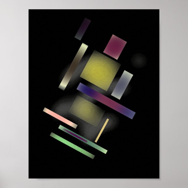 Poster de arte abstracto (Frente)