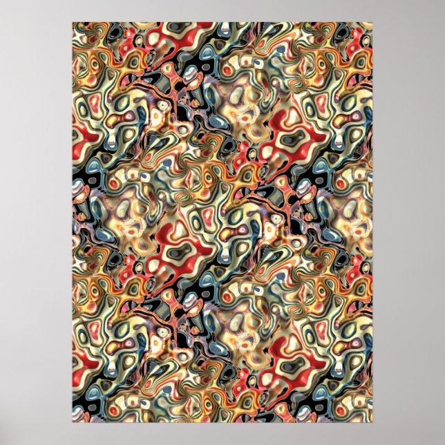 Poster de arte abstracto (Frente)