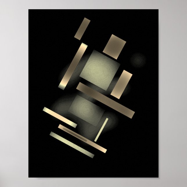 Poster de arte abstracto (Frente)