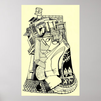 poster de arte abstracto
