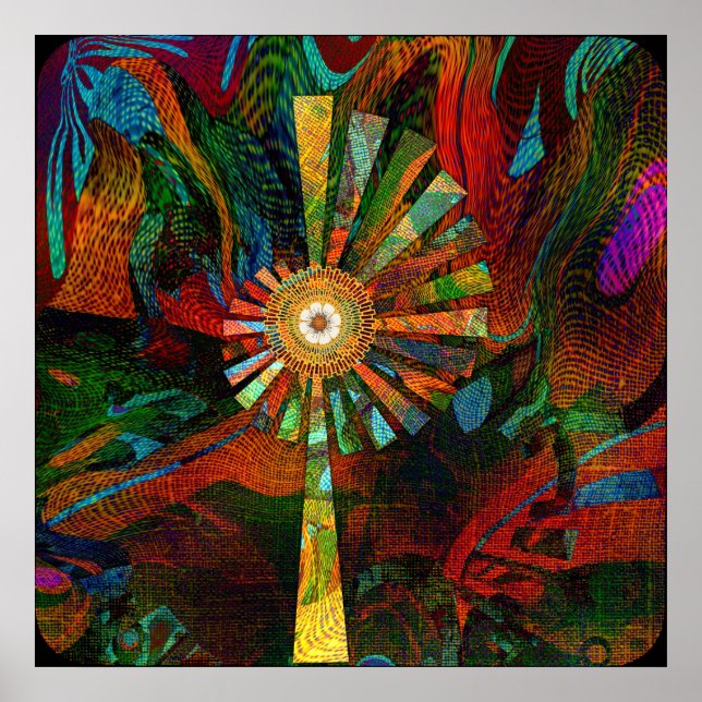 Poster de arte abstracto (Frente)