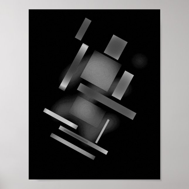 Poster de arte abstracto (Frente)