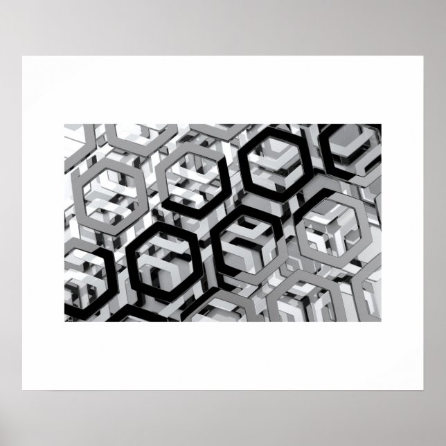 Poster de arte abstracto (Frente)