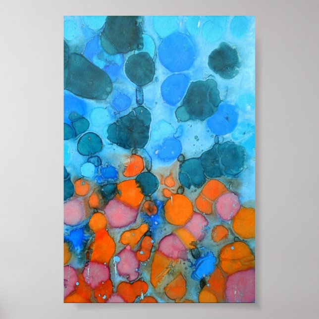 poster de arte abstracto (Frente)