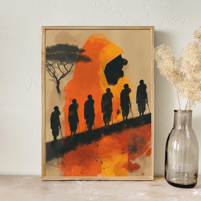 poster de arte abstracto de áfrica (Subido por el creador)
