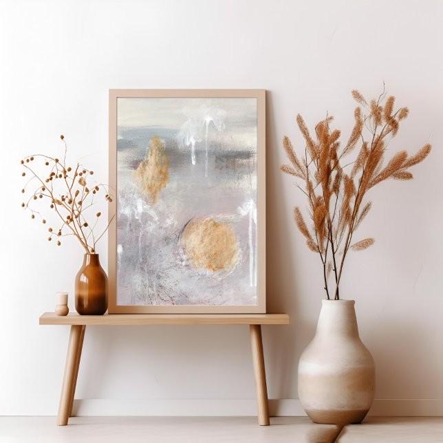 Poster de arte abstracto minimalista gris neutro m (Subido por el creador)