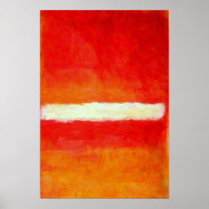 Poster de arte abstracto moderno - estilo Rothko