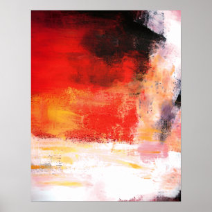 Poster de arte abstracto moderno - obras de arte M