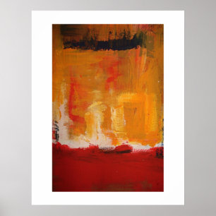 Poster de arte abstracto moderno - obras de arte M