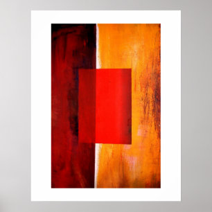 Poster de arte abstracto moderno - obras de arte M